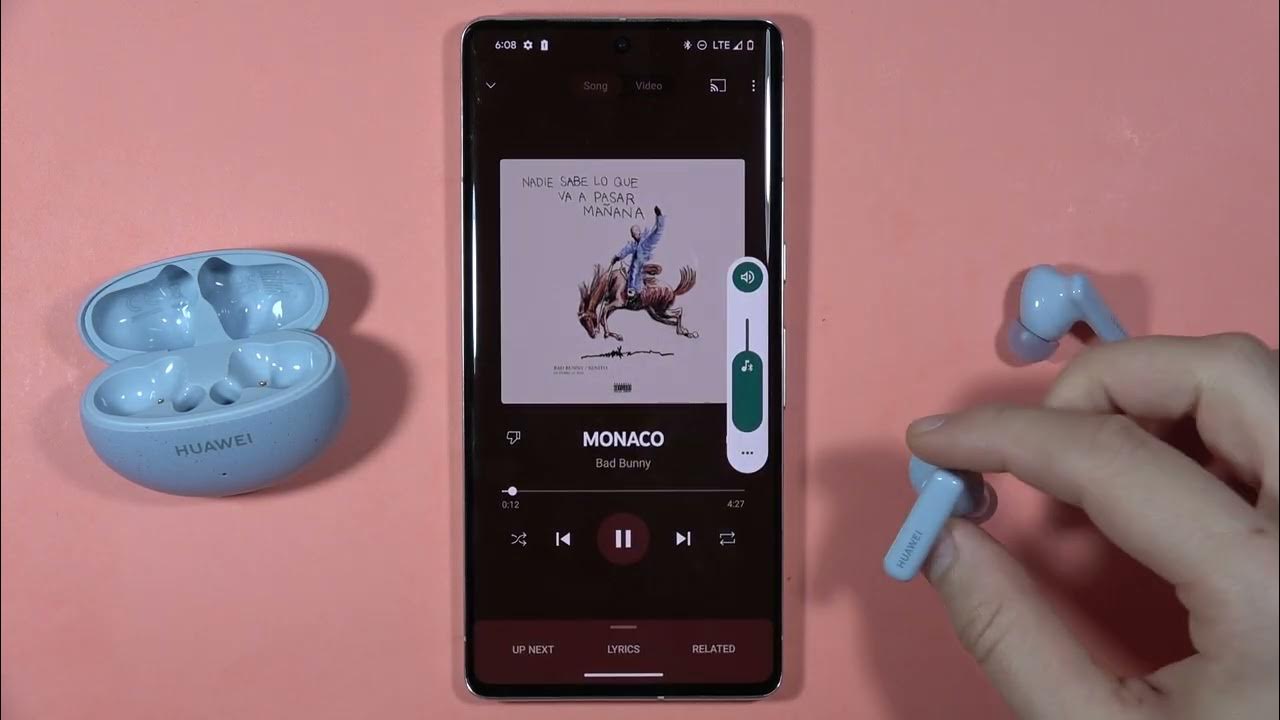 how-to-change-volume-level-on-huawei-freebuds-5i-youtube