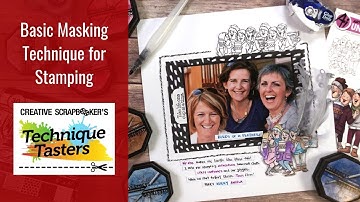 Basic Masking Technique for Stamping - Technique Tasters #175