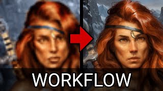 Homm3 Hero Portrait Remaster: How It's Made