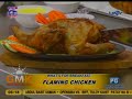 Flaming chicken