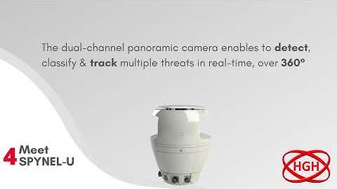 SPYNEL® AT A GLANCE #4 - SPYNEL-U ® Dual Channel Panoramic Surveillance Sensor
