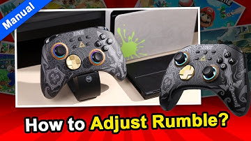 How to Adjust Rumble of IINE Ares Controller?👀