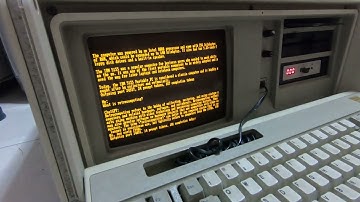 DOS ChatGPT client on a 1984 IBM Portable PC 5155