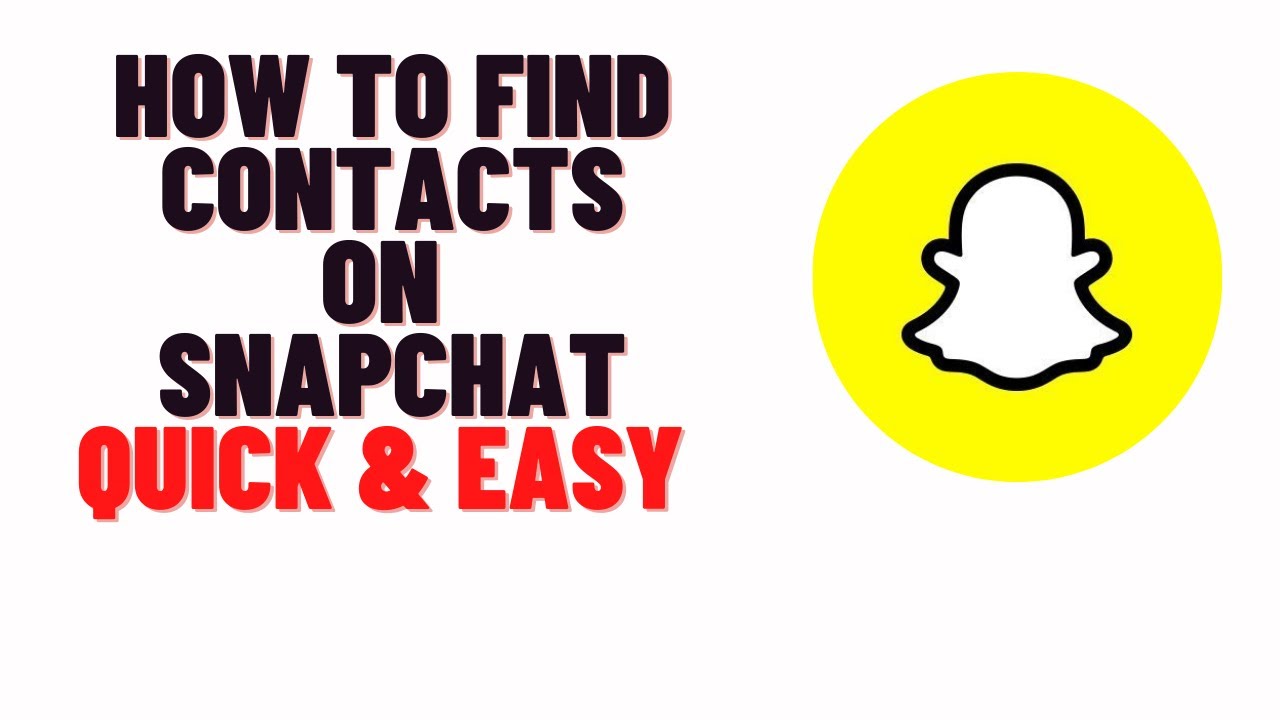 How To Find Contacts On Snapchat how To View Contacts On Snapchat YouTube How To Find Contacts On Snapchat how To View Contacts On Snapchat YouTube