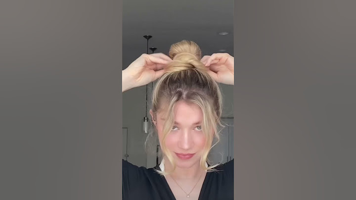my favorite bun hack (don’t forget to tuck in the back ends:)🤍