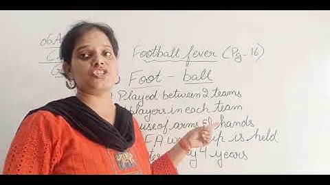 Class III General Knowledge 06 08 2021 by Ms Anchal Singh, Football Fever and Sports Stars
