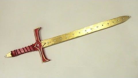 How to Make a foamboard Sword