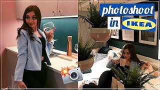We had a photoshoot...in IKEA 📸😂 (and didn't get kicked out)