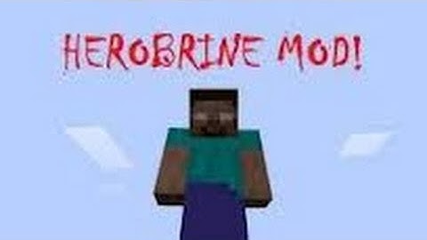 [1.5.1]How To Install The Herobrine Mod: Minecraft