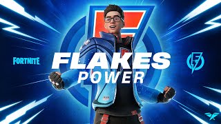 Flakes Power Makes an Electrifying Entrance in the Fortnite Icon Series Trailer