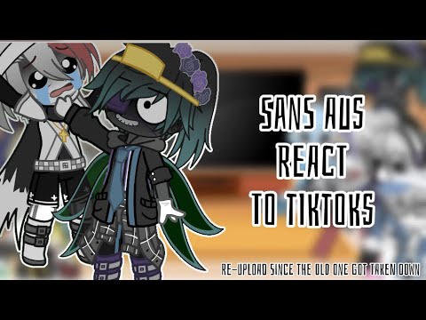 Sans AU reacts to TikToks | Part 1 | Repost | Read description! | ItzNotRina 0-0