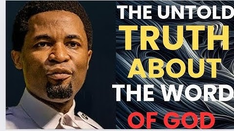 The Untold Power Of The Word of God by Apostle Michael orokpo