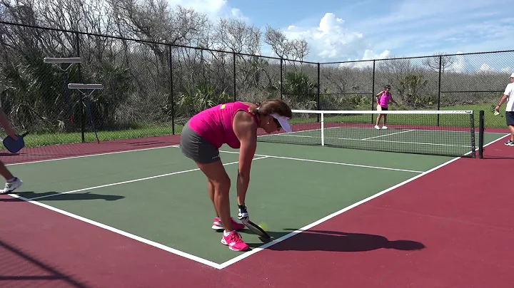 sylvia and lee verse doug and Lisa pickleball: Sel...