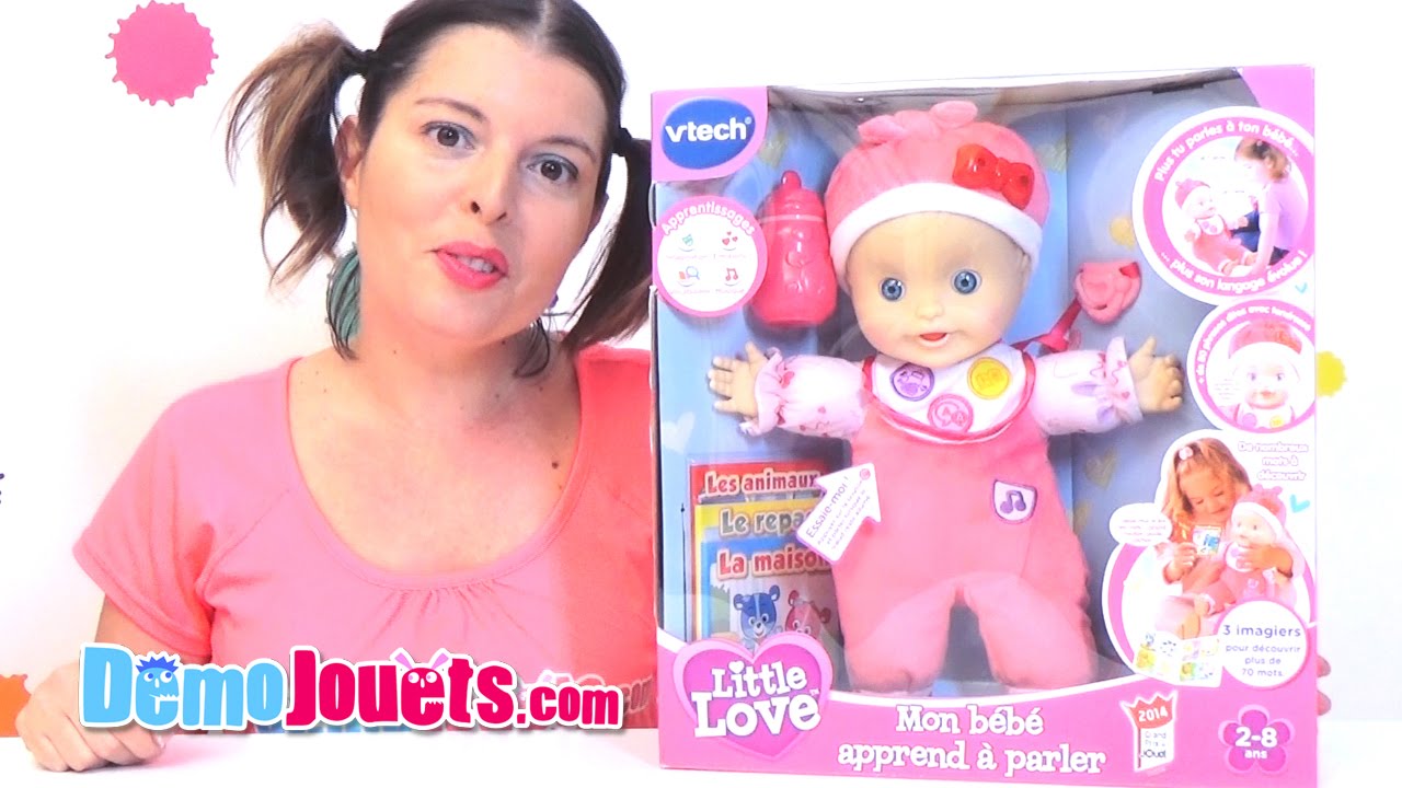 JOUET) Poupée Little Love Vtech- Démo jouets 