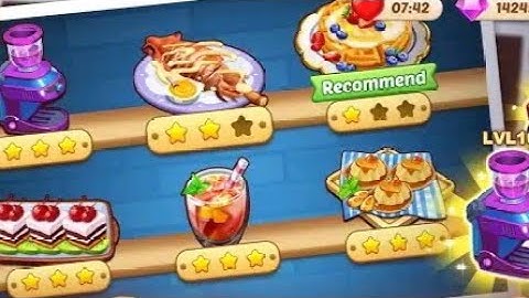 My Cafe shop ،🍝🍣cooking Game- Android Gameplay #6🍣🍜🍜