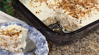 Coconut Icebox Cake
