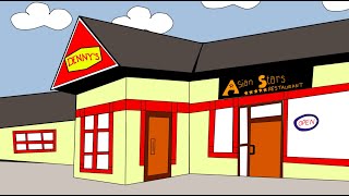 24 Hours in Denny's Pt.1: The Journey Begins (ANIMATED)