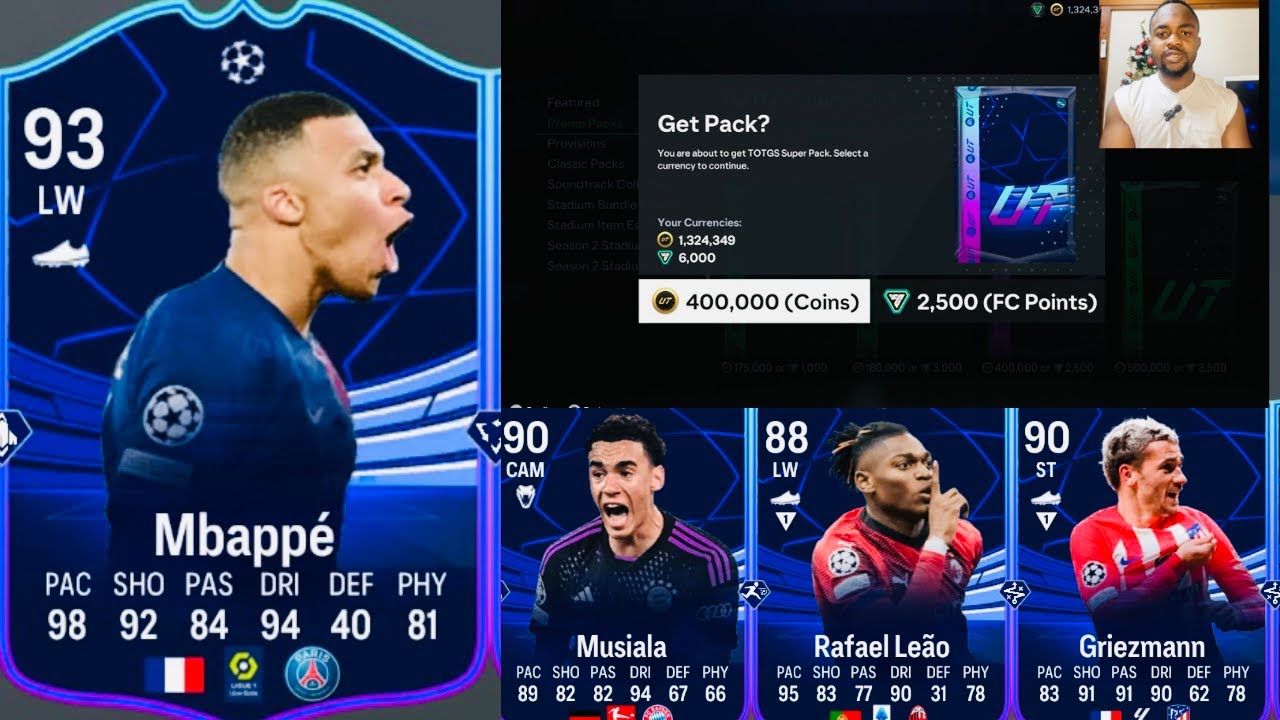 TOTGS Super Pack EA FC24 400,000Coins 