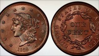LIBERTY HEAD LARGE CENT- ERRORS & VARIETIES WORTH BIG MONEY! LARGE CENT  EP2
