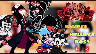 Blitzo, & Moxxie - Fnf React To Helluva Boss Funkin || Alastor - Hazbin Hotel