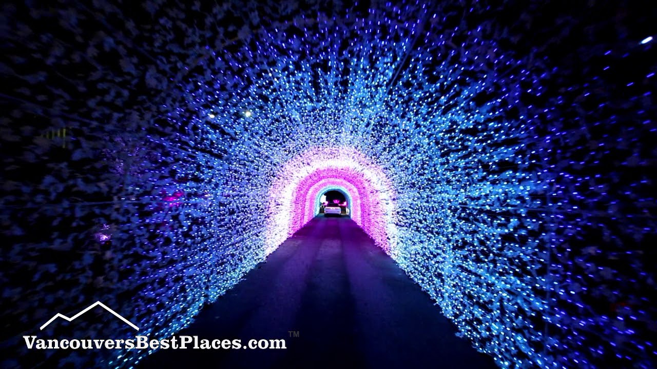 Vancouver S Pne Winterlights Drive Thru Event Youtube