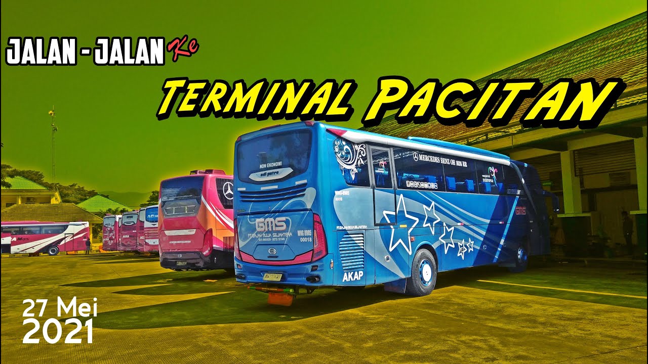 (Blusukan ke terminal) Melihat Perusahaan Otobus apa saja yang singgah ...