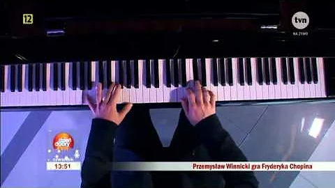 Przemek Winnicki plays Chopin TVN