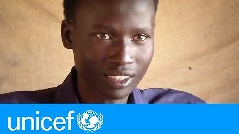 Displaced in South Sudan, Raymond, 18, shares his hopes for peace | UNICEF
