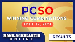 PCSO Lotto Draw Results, April 17, 2024 | Grand Lotto 6/55, Mega Lotto 6/45, 4D, 3D, 2D