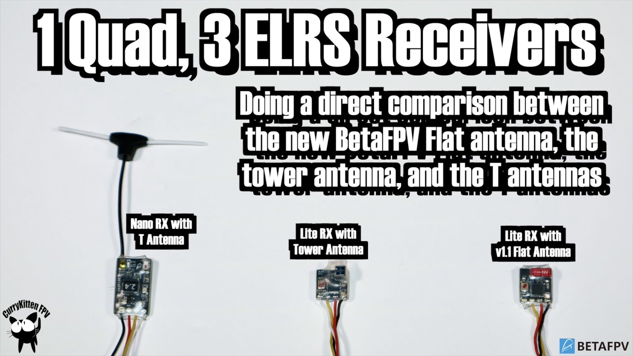 Comparing the range of the new BetaFPV v1.1 Flat antenna ELRS rx with a