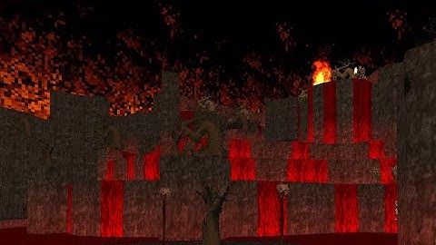 Brutal DOOM, Hell on Earth Starter Pack, Map 29: Bloodfalls, Hard Realism, Pistol Start