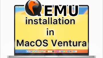 QEMU installation in MacOS | apple MacBook Qemu setup