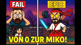 Ich war schlecht... aber bei Teil 100 werde ich zur Miko-Meisterin! 🥋 | Abiko The Miko 2 Let’s Play screenshot 5