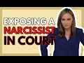 Expose a Narcissist in Court