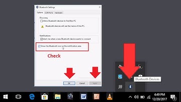 How to Fix Bluetooth Icon Missing From System Tray in Windows 10