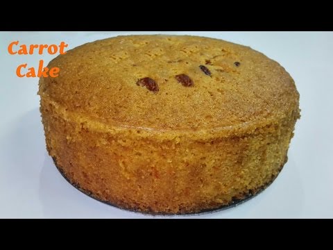 Carrot Cake Recipe || Moist And Easy Carrot Cake In Pressure Cooker