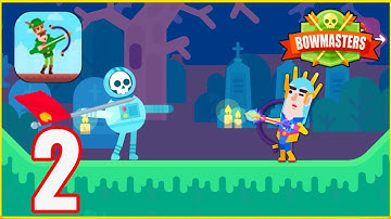 Bowmasters - Gameplay Walkthrough Part 2 - MR. GORSKIY (iOS, Android).