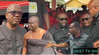 Dr. Osei Kwame Despite and his brother clash with Alan, Agya Koo at John Kumah’s funeral