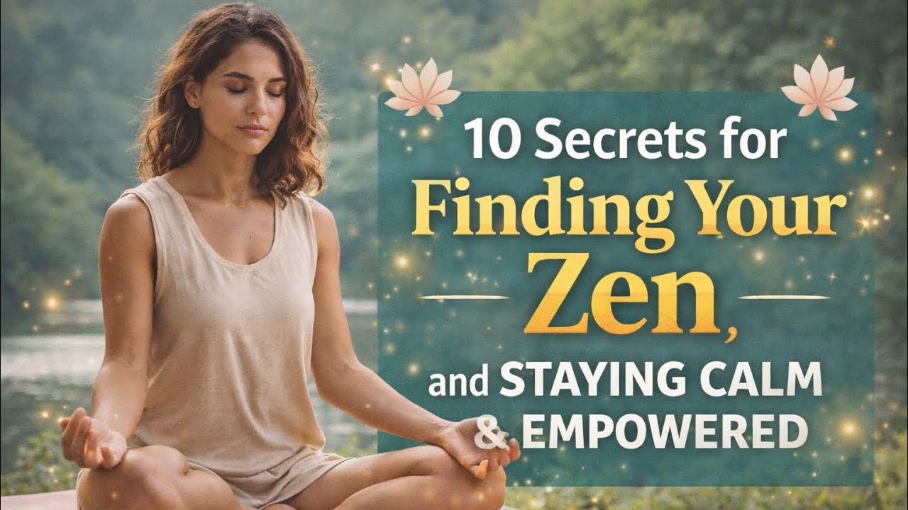 10 Secrets for Finding Your Zen and Staying Calm and Empowered
