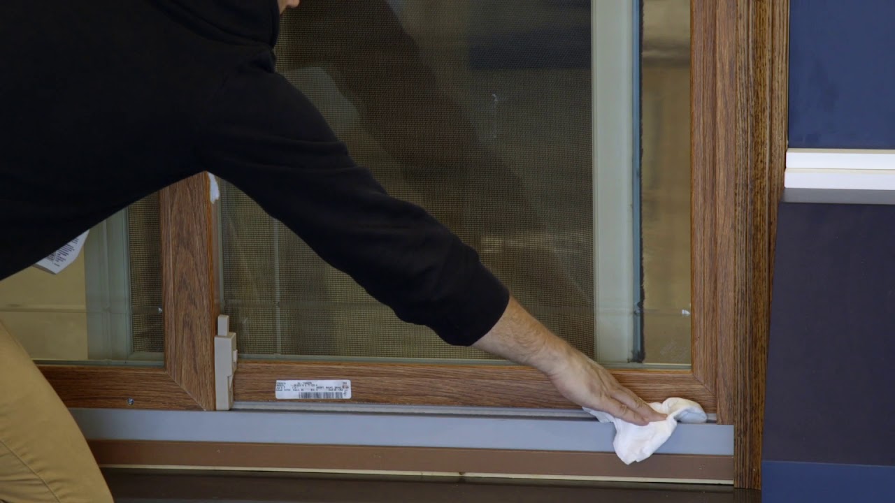 How to Clean and Maintain Your Window - Sliding Glass Door - YouTube