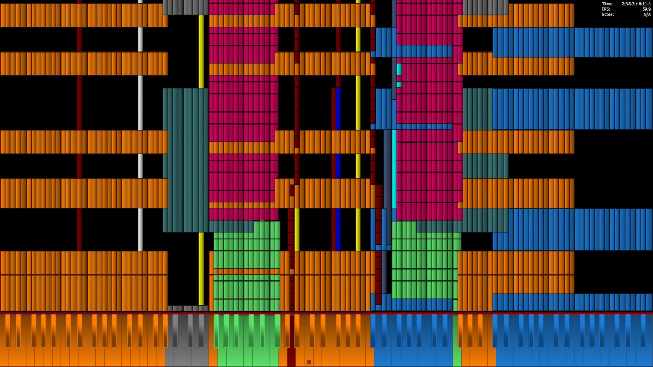 [Black MIDI] TheSuperMarioBros2 - 9KX2 18 Million | 5.1 GHz Run