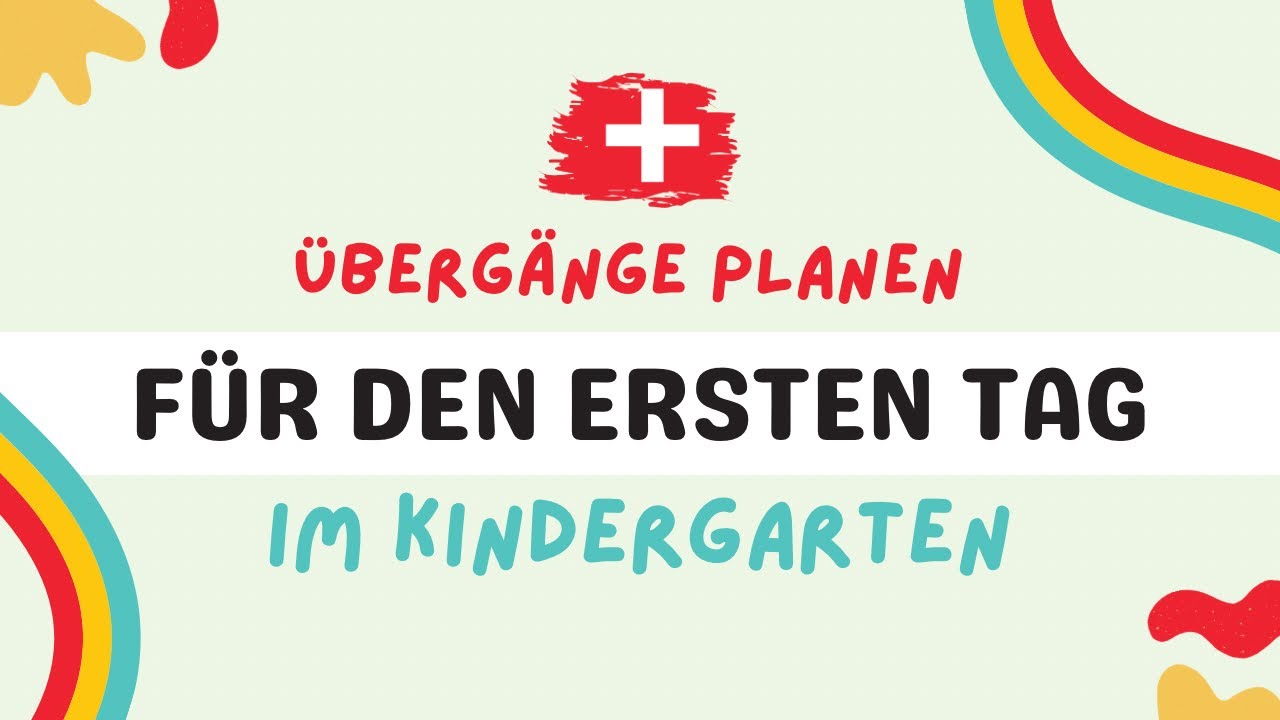Erster Tag im Kindergarten | Übergänge planen für Erster Tag im Kindergarten | Übergänge planen für