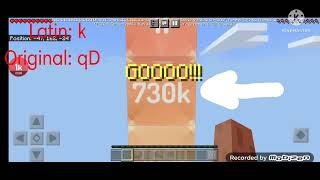 #42 Minecraft 2048 Tile Launch screenshot 2