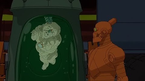 Robot reveals his true body to Mauler Twins - Invincible