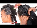 😱 Curly Crochet Braids Hairstyles For Beginners / Two Curly Crochet Braid Hairstyle