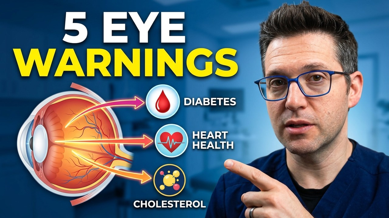 Your Eyes Don't Lie: 5 Health Warnings They're Sending