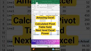 Amazing #excel : #excelpivottable #exceltips #learnexcel #exceltricks #excelhacks #excelskills