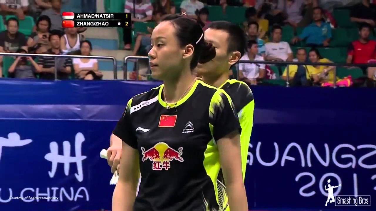 BWF World Championships 2013 - Mixed Doubles Semi Final - Ahmad/Natsir vs Zhang/Zhao