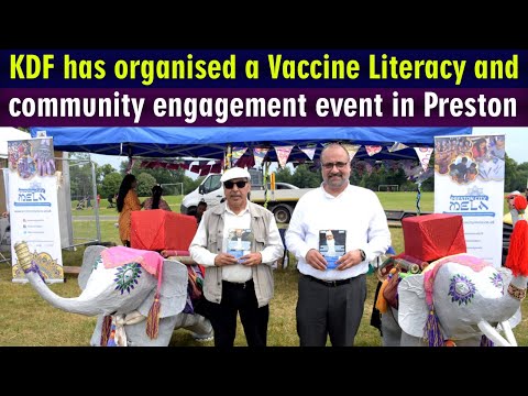 KDF has organised a Vaccine Literacy and community engagement event in Preston