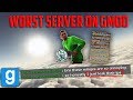 Worst Server on GMOD! (FRIEND DDOSED!)